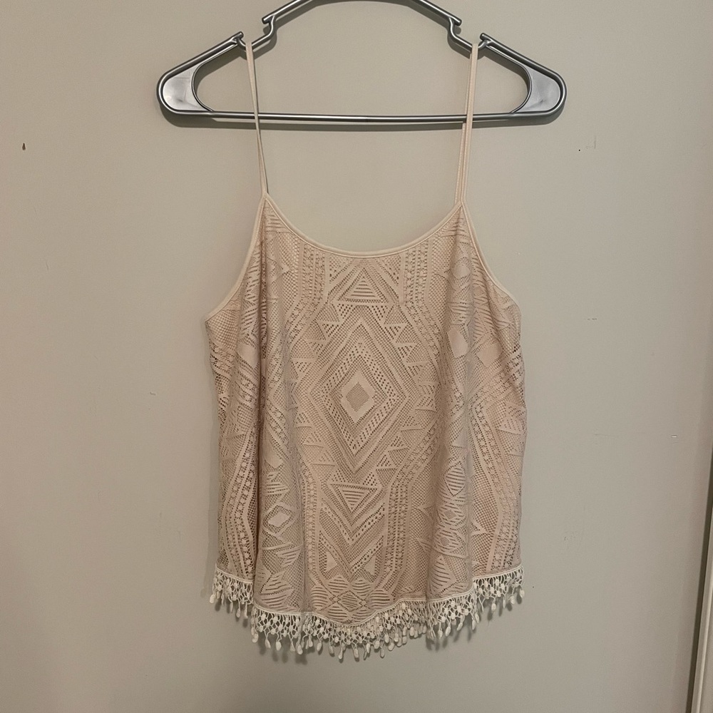 Aztec Patterned Tank Top